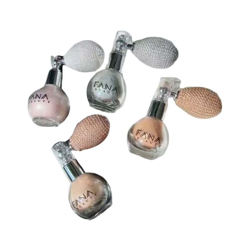 How does multi-layer electroplating give the airbag perfume bottle and airbag sprayer a metallic luster comparable to luxury goods?